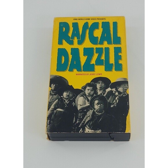 Rascal Dazzle VHS 1981 Narrated by Jerry Lewis King World Vintage Kids Show Rare - Picture 1 of 8